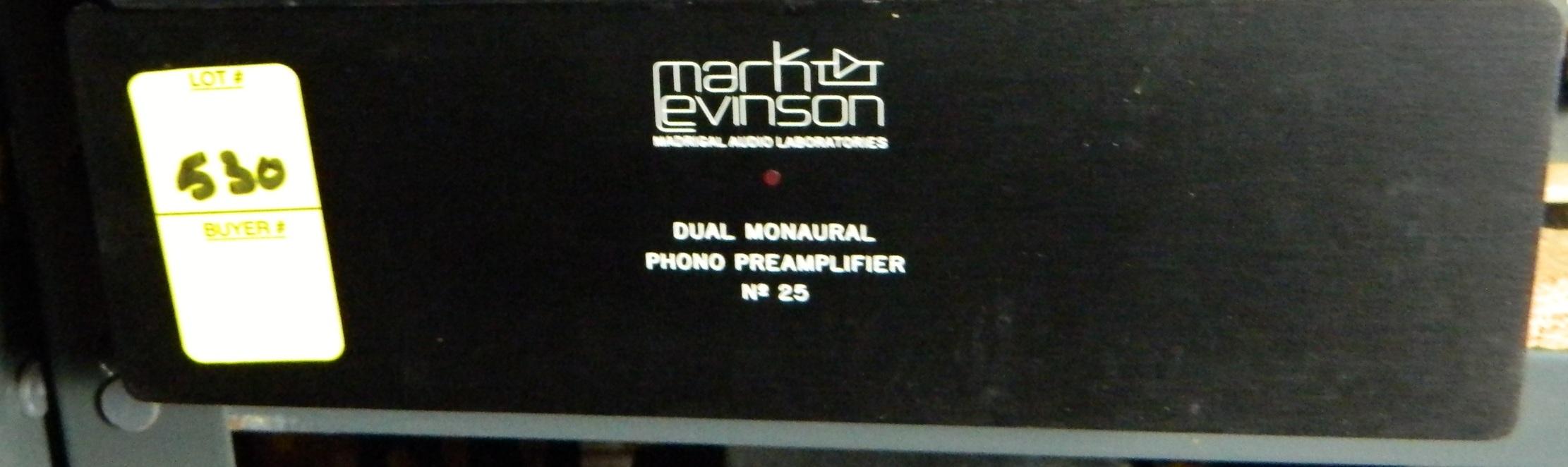 Mark Levinson Dual Monaural                     25