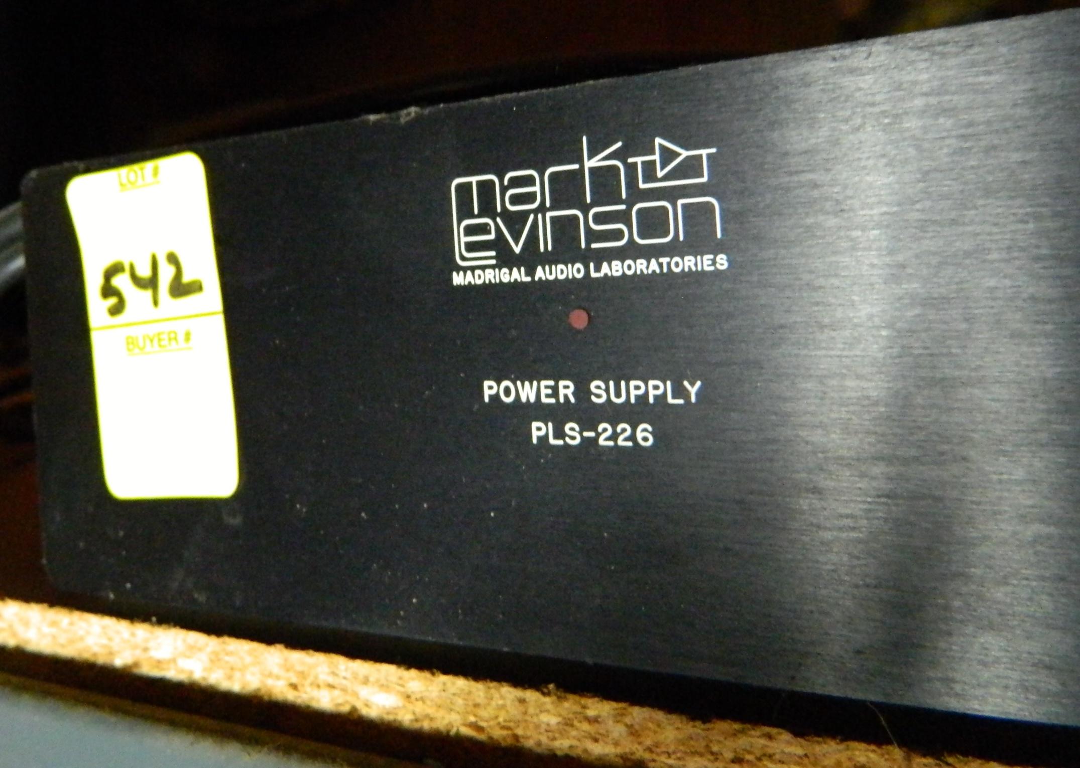 Mark Levinson Power Supply PLS-226