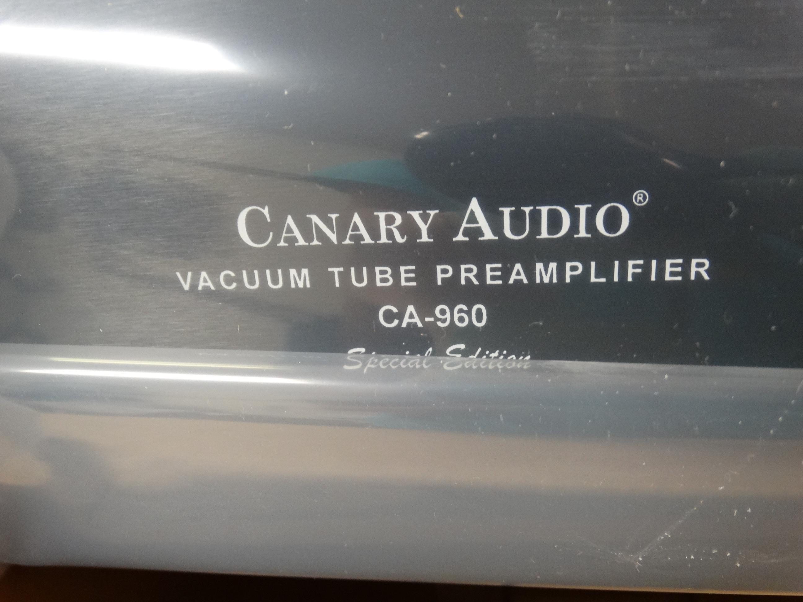 Canary Audio CA-960 Vacuum Tube Pre- Amplifier Special Edition