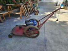 LARGE MOWER AND EDGER