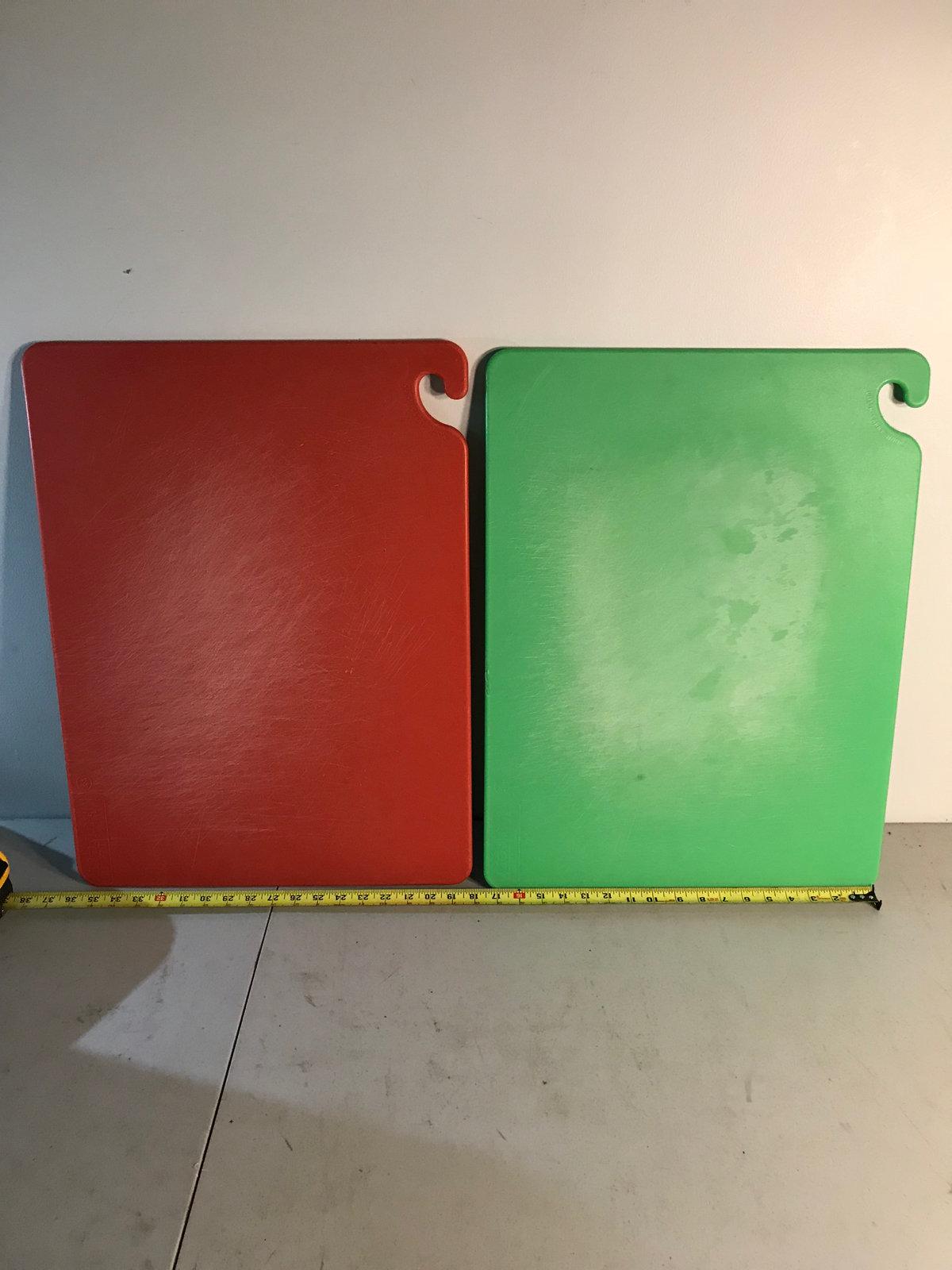 2 commercial cutting boards, 18 x 24