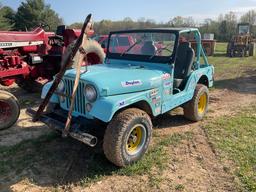 1974 Baby Blue CJ7 Jeep