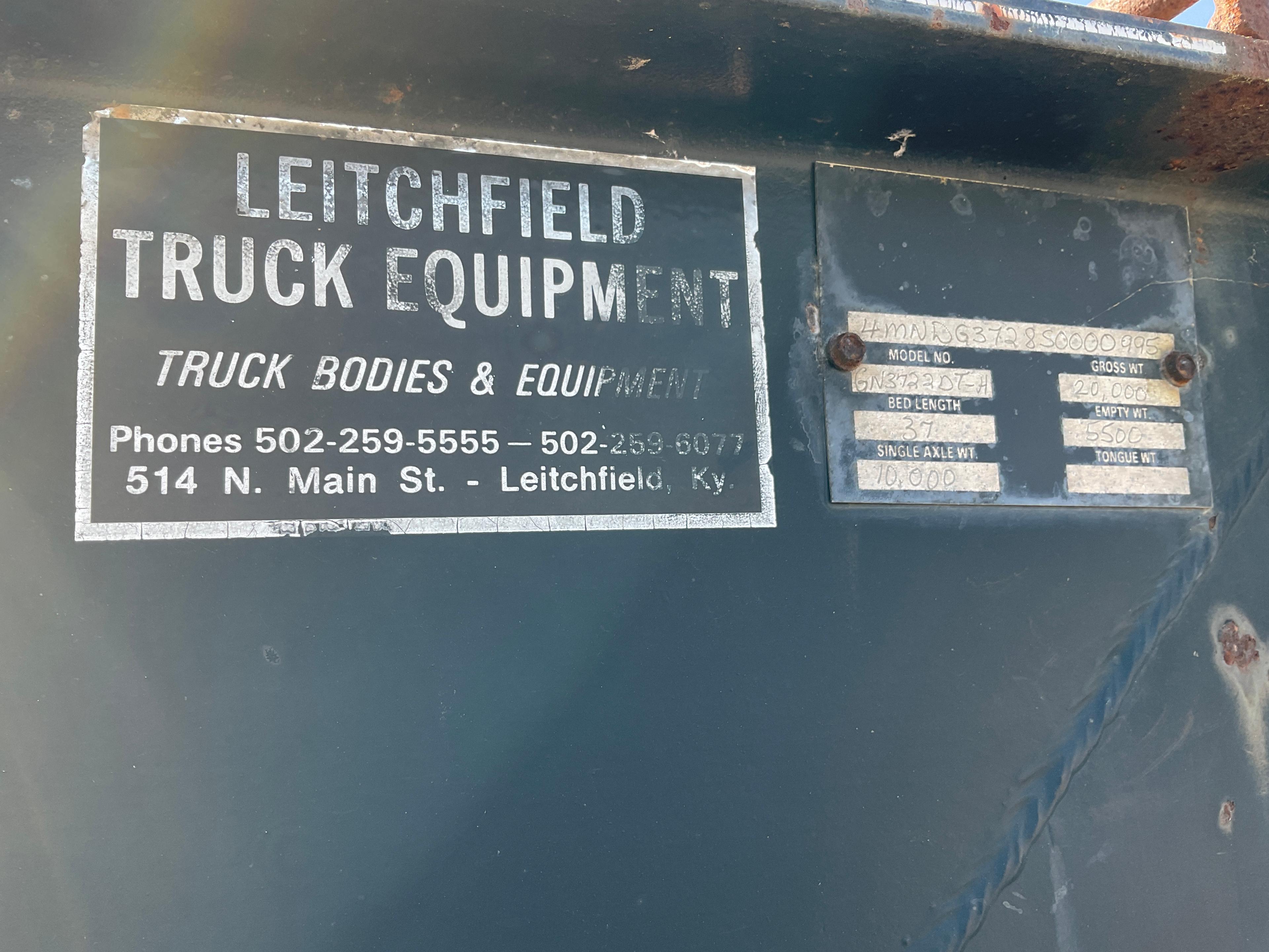 Litchfield Trailer Company 35 ft Dual Axle Tandem w/ Title