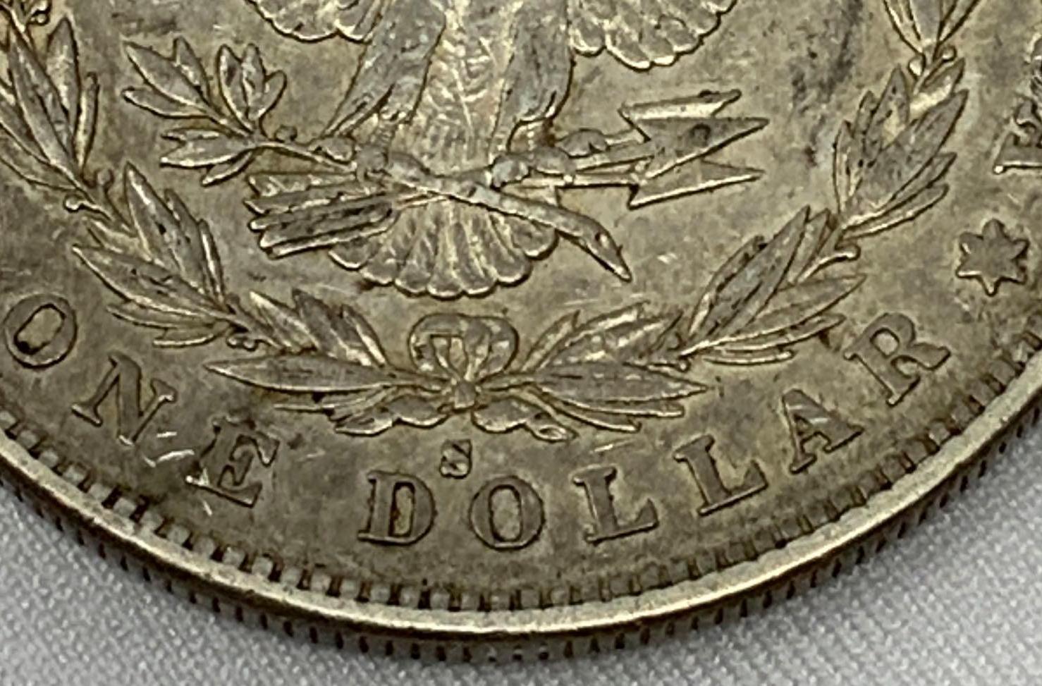 1880-S MORGAN SILVER DOLLAR