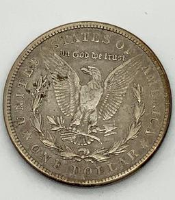 3 - 1921-S MORGAN SILVER DOLLARS