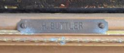 H.C. Buttler; 19thC. English Oil Painting Signed