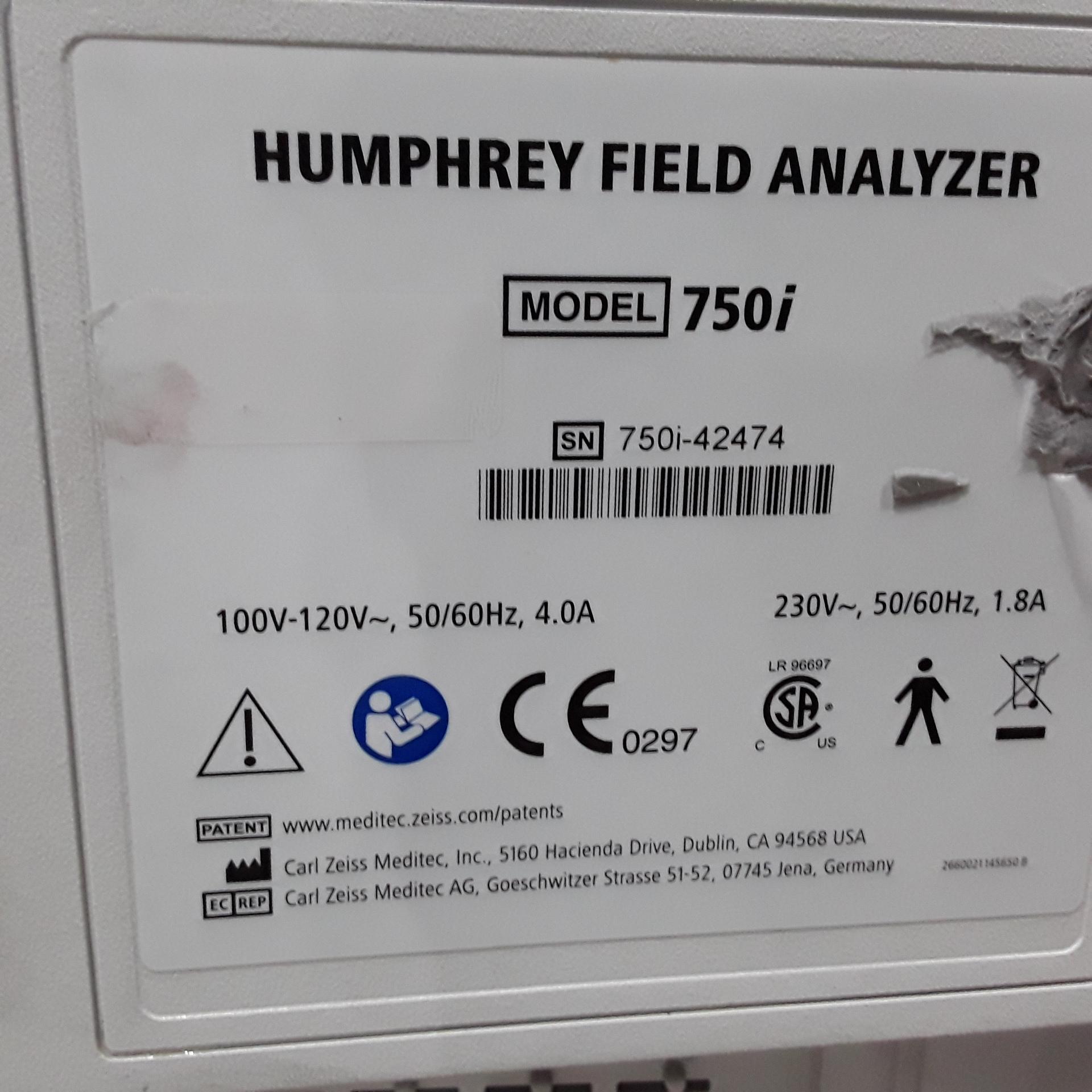 Carl Zeiss 750i Humphrey Field Analyzer - 355349