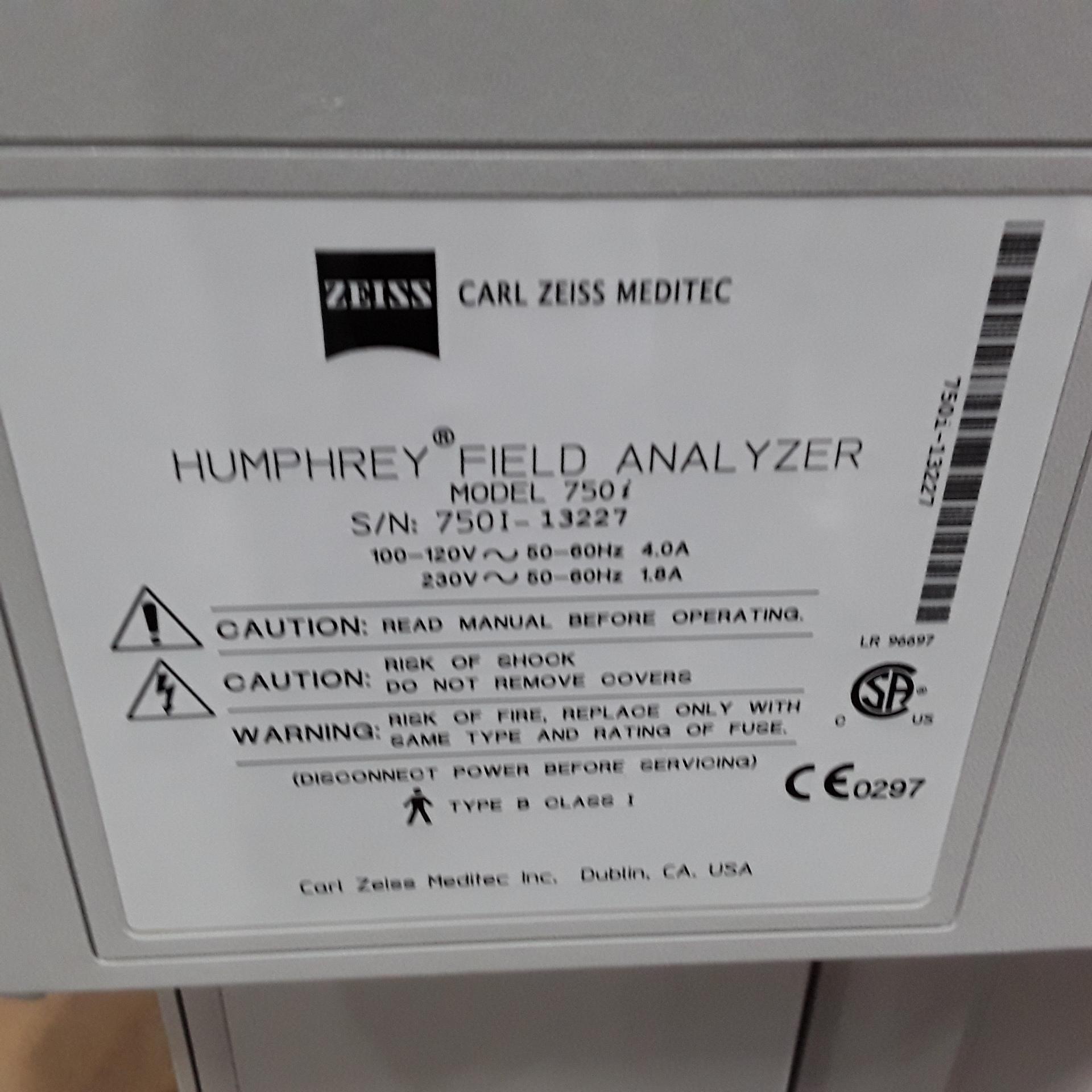 Carl Zeiss 750i Humphrey Field Analyzer - 355360