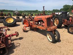 ALLIS CHALMERS WD, PARTS, AS IS, MOTOR RAN GOOD, MISSING TIRES