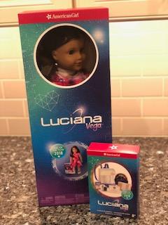 American Girl Doll- Luciana (girl of the year)
