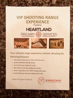 VIP Shooting Range Experience