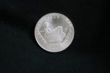 1994 Mexico Mayan CHAAC MOOL 5 Peso Half oz. Silver