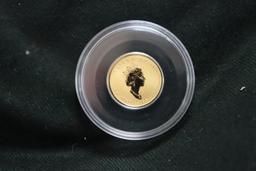 2001 1 Quarter oz. Gold Maple Leaf Coin