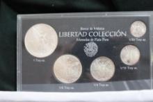 1995 Mexico Libertad Collection Set