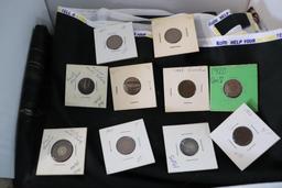 Large Quantity Of Foreign Pennies
