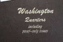 Large Binder Of Washington Quarters From 1932-1992