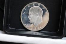 1971 Eisenhower Ike Silver Dollar