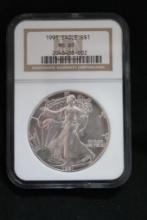 1991 Silver Eagle Fine Silver Coin