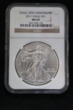 2011 Silver Eagle Coin