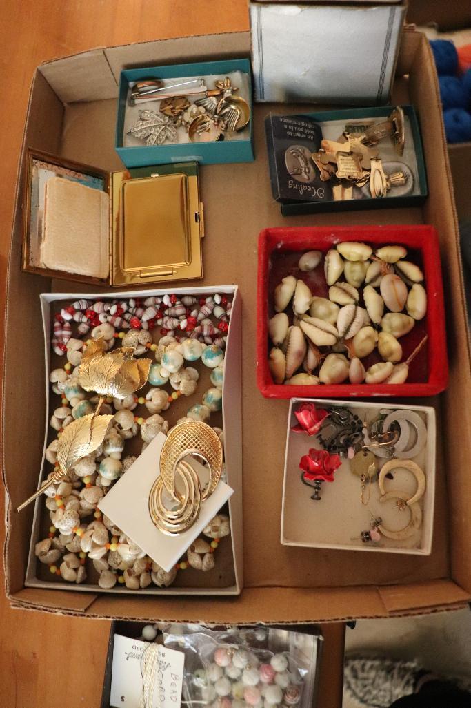 Lot Of Costume Jewelry Including, Necklaces, Rings, Earrings, etc.
