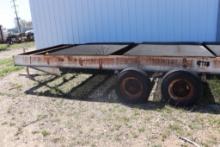 7ft by 20ft Tandem axle Trailer