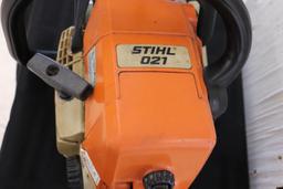 Stihl 021 Gas Powered Chainsaw