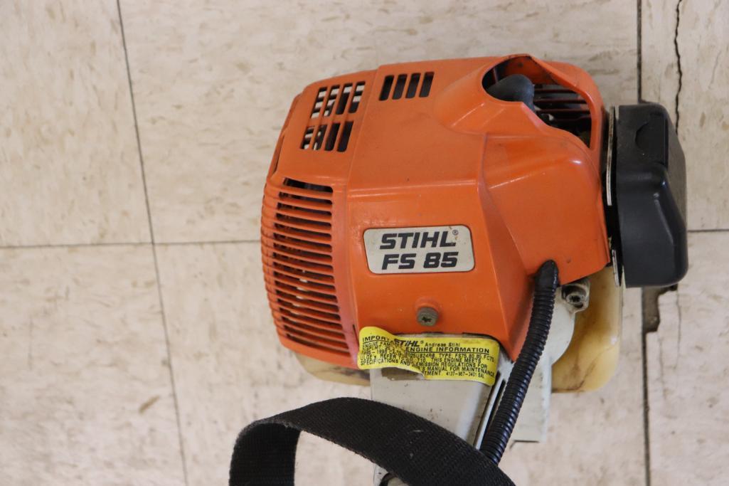 Stihl FS85 Gas Powered Trimmer with Bicycle Handle Bars
