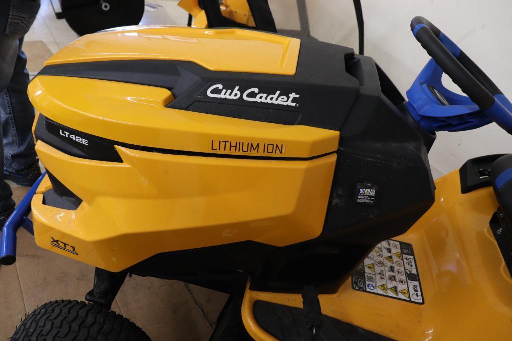 Cub Cadet LT 42E Lithium Ion Battery Operated Riding Lawn Mower