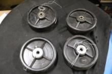 Quantity of gauge wheels