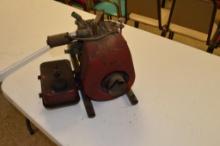 Montgomery Ward Model WM Antique Gas Engine with Pump