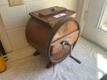 early wooden butter churn