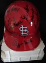 1982 St Louis Cardinals signed mini helmet