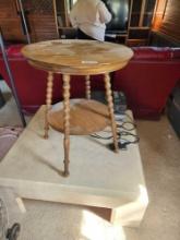 Coffee Table, Parlor Table, Electonics & Lamp