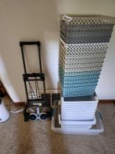 2-Wheel Collapsible Dolly & Organizers