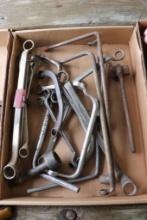 Flat of Miscellaneous Wrenches