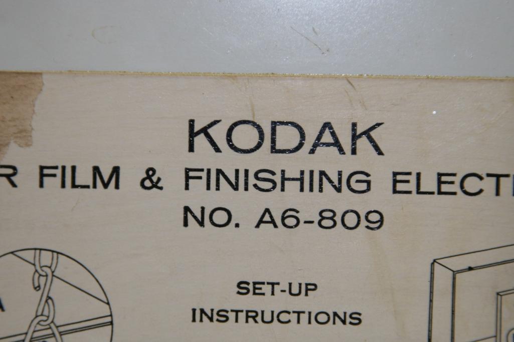 "Ask for Kodak Color Film" Light up Kodak Cameras Advertisement Untested