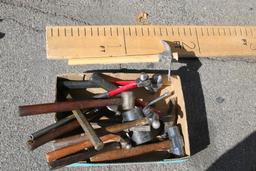 Entire Box of Various Hammers
