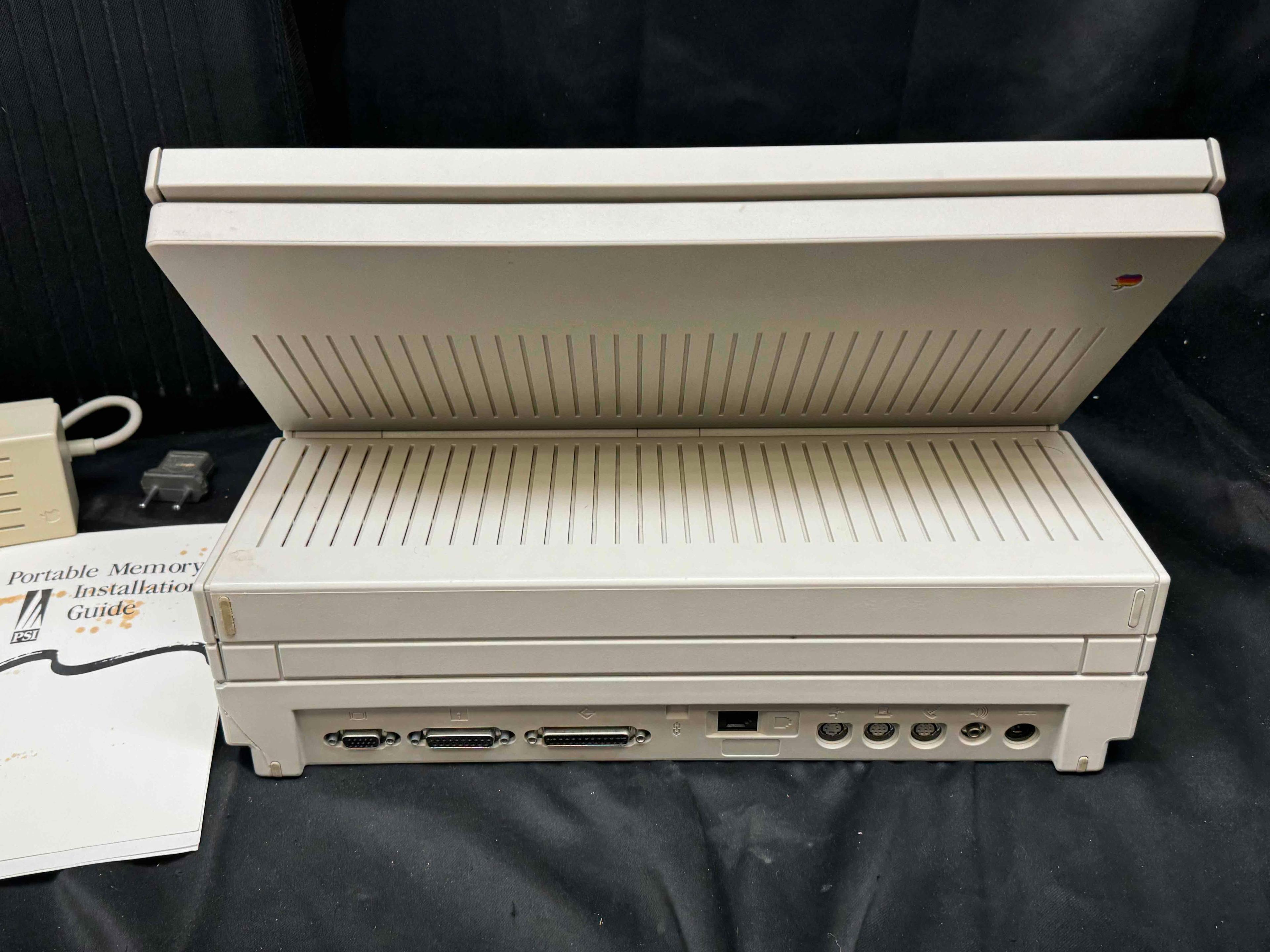Vintage Macintosh Portable M5120 First Portable Apple Computer 1989