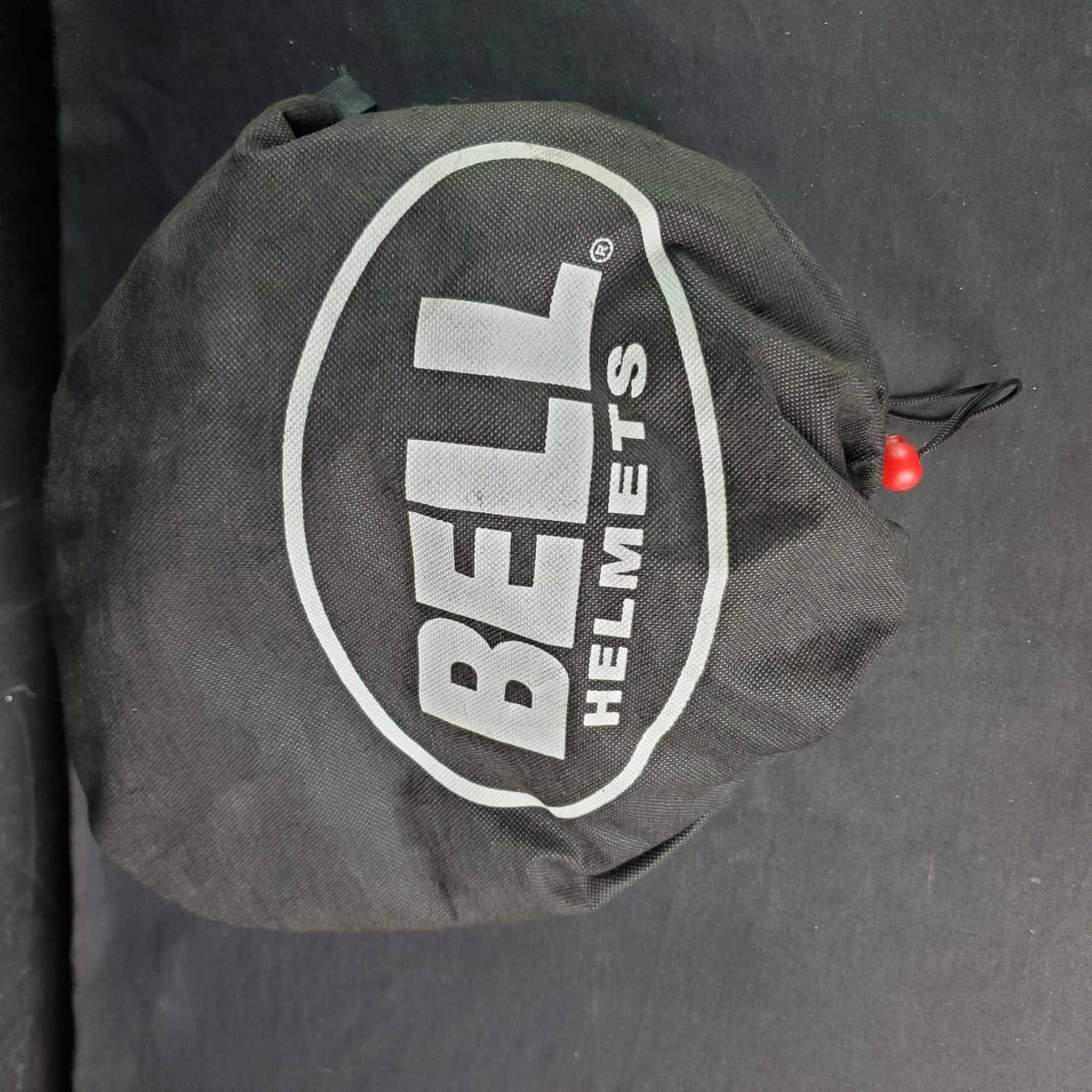 Bell Skull Cap Street and Steel helmet Medium sizeblack with 2 bags