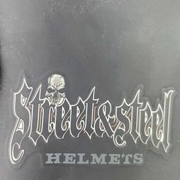 Bell Skull Cap Street and Steel helmet Medium sizeblack with 2 bags