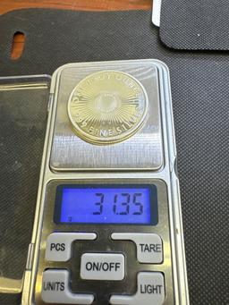 Sunshine Minting 1 Troy Oz .999 Fine silver Bullion Coin