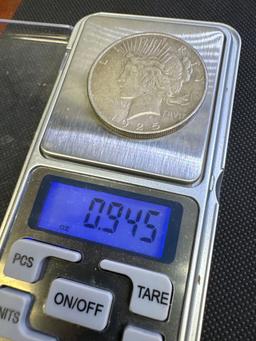 1925 Silver Peace Dollar 90% Silver Coin 0.94 Oz