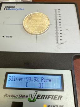 1981 US Assay Eagle 1 Troy Oz .999 Fine Silver Bullion Coin