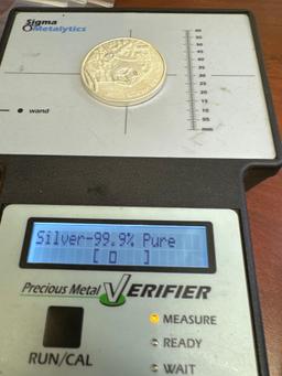 1 Troy Oz .999 Fine Silver Prospector Bullion Coin