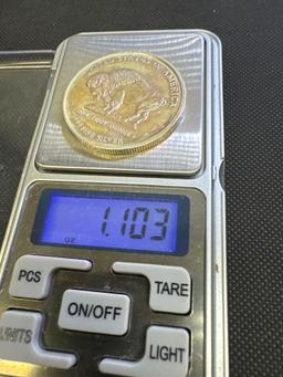 2013 1 Troy Oz .999 Fine Silver Buffalo Bullion Coin