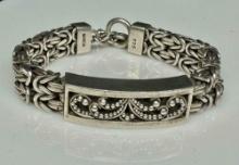 925 Lois Hill Sterling Silver Indonesia Bracelet 57.5g Total