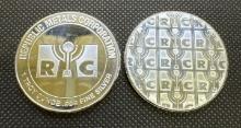 2x RMC 1 Troy Ounce .999 Fine Silver Bullion Coins 2.20ct
