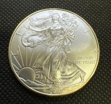 2009 American Eagle Walking Liberty 1 Troy Oz .999 Fine Silver Bullion Coin