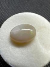 Beautiful White Opal Gemstone 2.15 Ct