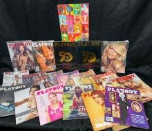 20 Playboy Magazines Early to Mid 2000s 50th Anniversary Centerfolds